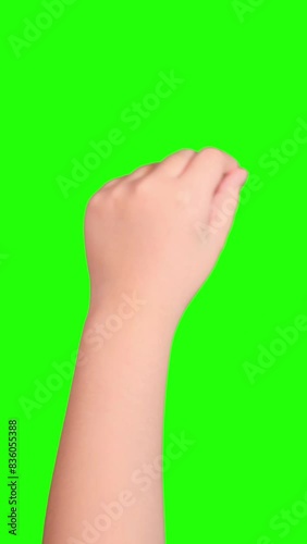left hand close up zoom in out (v.1)