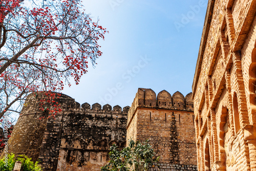 Jhansi fort in Jhansi, Budelkhand, Uttar Pradesh, India, Asia photo