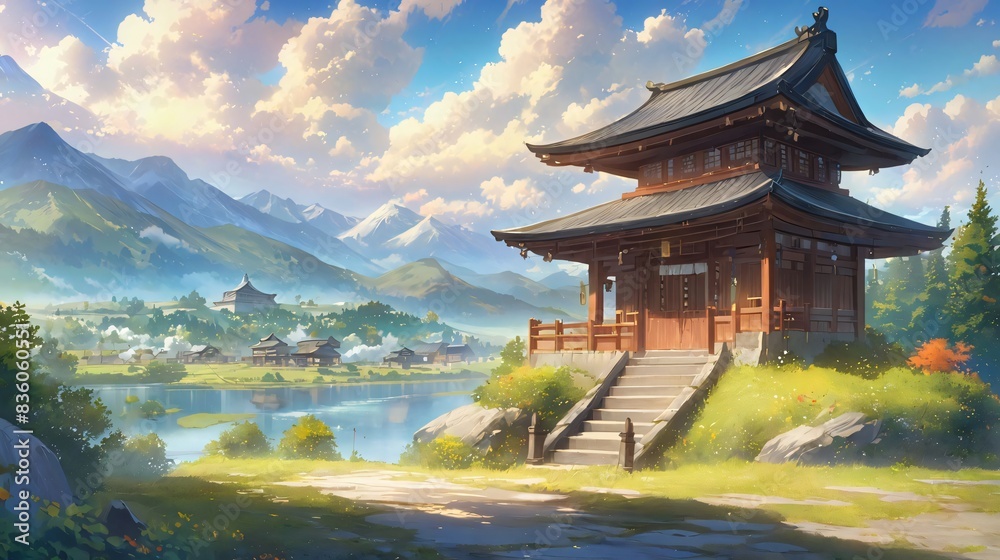 Anime Landscape Wallpaper