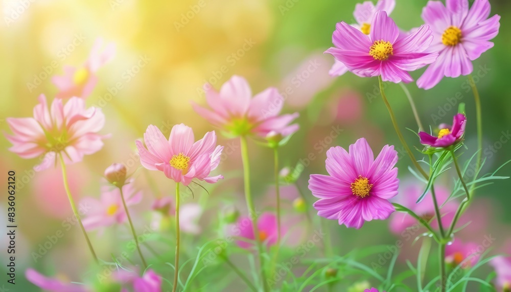 Captivating Cosmos: A Garden of Blooming Beauty Captivating Cosmos: A Garden of Blooming Beauty