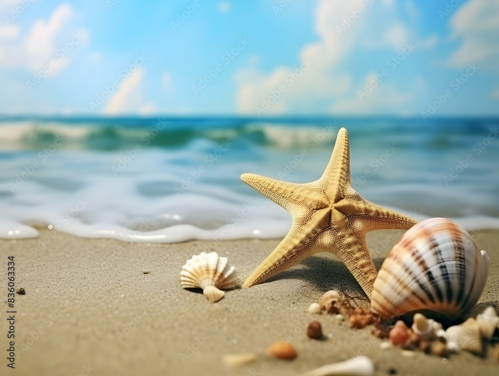 Beautiful beach. Chairs on the sandy beach near the sea. Summer holiday and vacation concept for tourism. Inspirational tropical landscape Beautiful beach. Chairs on the sandy beach near the sea. Summer holiday and vacation concept for tourism. Inspirational tropical landscape