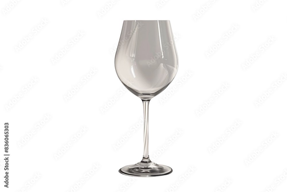 Elegant empty wine glass with a long stem on a transparent background. perfect for dining, bar, or restaurant settings. Elegant empty wine glass with a long stem on a transparent background. perfect for dining, bar, or restaurant settings.