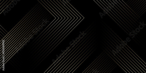 abstract technology communication concept vector background. black vector abstract banner with shape shiny lines with Technology grid wave decorative background for advertising banner.