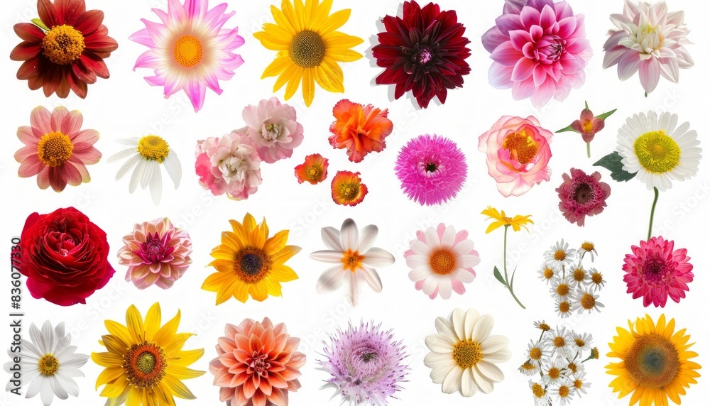 Vibrant Array: A Stunning Collection of Flowers in Every Shade Vibrant Array: A Stunning Collection of Flowers in Every Shade