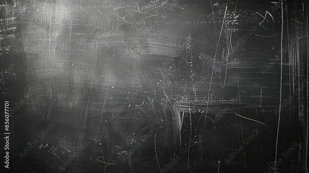 Creative Space: Blackboard with Chalk Marks Creative Space: Blackboard with Chalk Marks