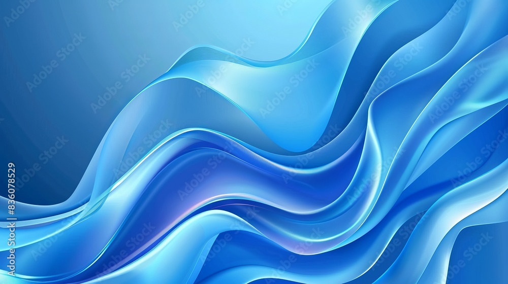 A vivid abstract blue vector background with flowing geometric shapes and smooth gradients that give the impression of movement and depth, perfect for design use. A vivid abstract blue vector background with flowing geometric shapes and smooth gradients that give the impression of movement and depth, perfect for design use.