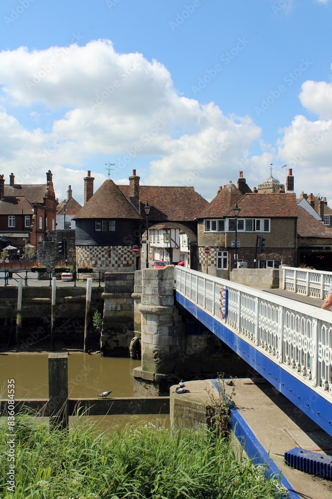 The Barbican, Sandwich, Kent. The Barbican, Sandwich, Kent.