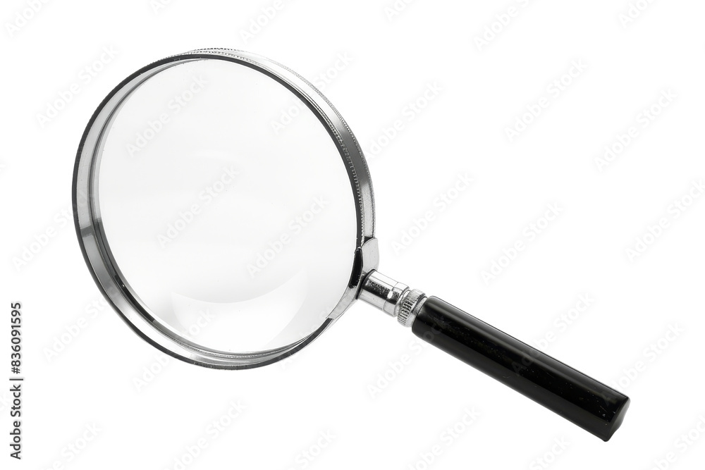 Magnifying glass isolated on a white background Magnifying glass isolated on a white background