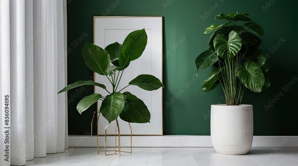 Fototapeta premium plant in a vase