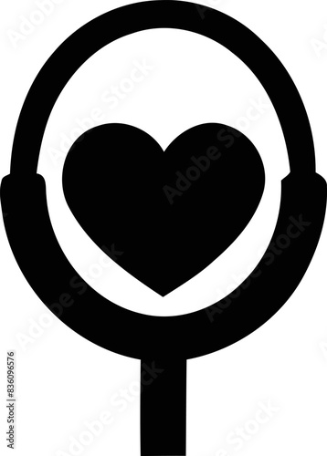 Monochrome Heartbeat - Earbuds Symphony