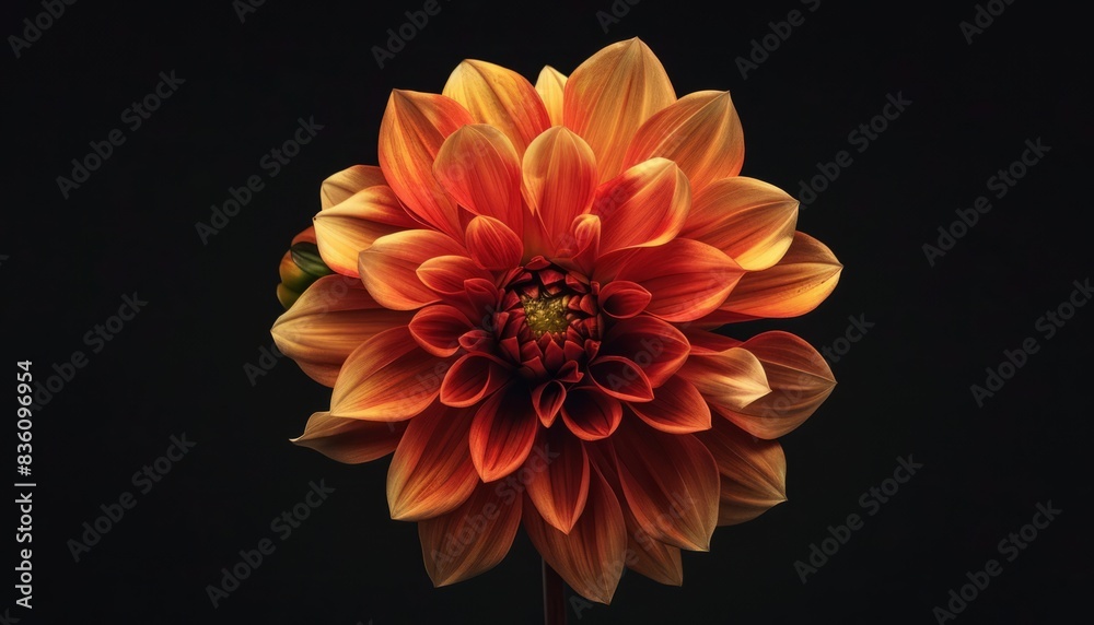 Dazzling Dahlia: A Breathtaking Single Photo in AR 7:4 Dazzling Dahlia: A Breathtaking Single Photo in AR 7:4