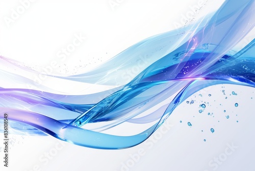 Abstract background with liquid motion and vibrant colors