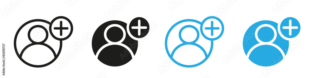 Add a new user icon mark in filled style Add a new user icon mark in filled style