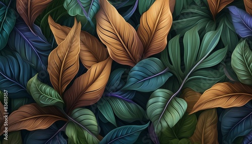 Wallpaper Mural close up of colorful scarf Torontodigital.ca