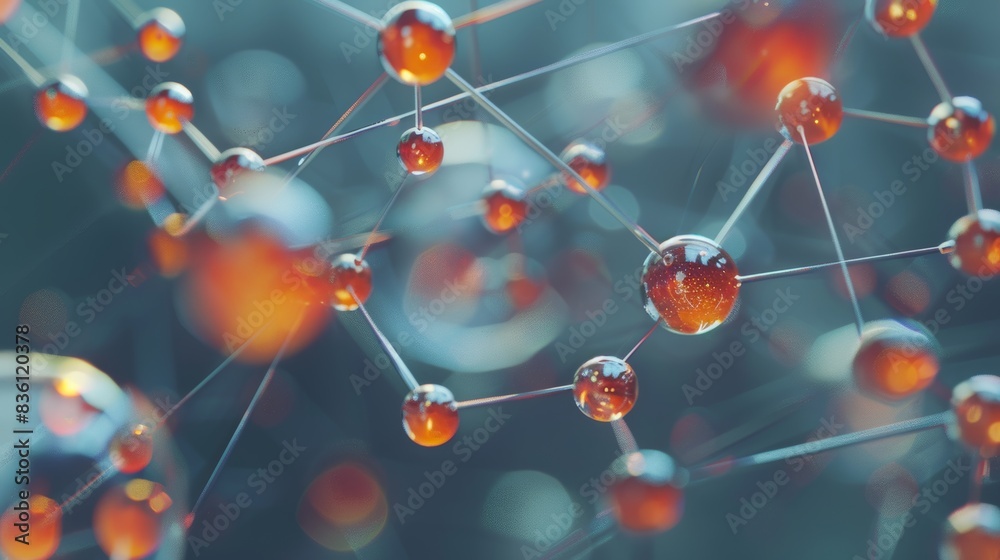 molecule or atom, Abstract structure for Science or medical background, 3d illustration, science, atom, abstract, chemistry, structure, blue, chemical, background molecule or atom, Abstract structure for Science or medical background, 3d illustration, science, atom, abstract, chemistry, structure, blue, chemical, background