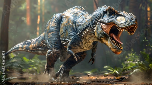 Vivid Megalosaurus Fossil A Glimpse into the Jurassic Past