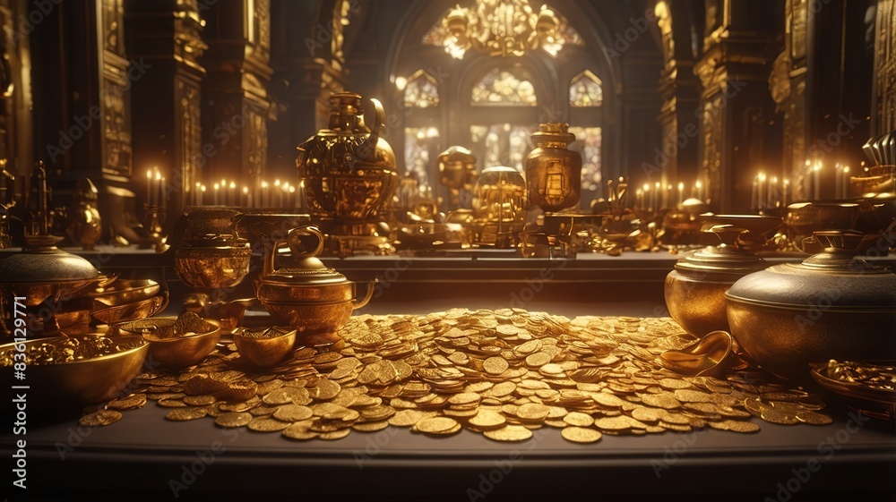 Precious Gold Treasure Room Precious Gold Treasure Room