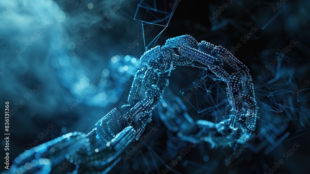 Mesh Encryption Combine the power of mesh boolean and file encryption blue neon lights ...
