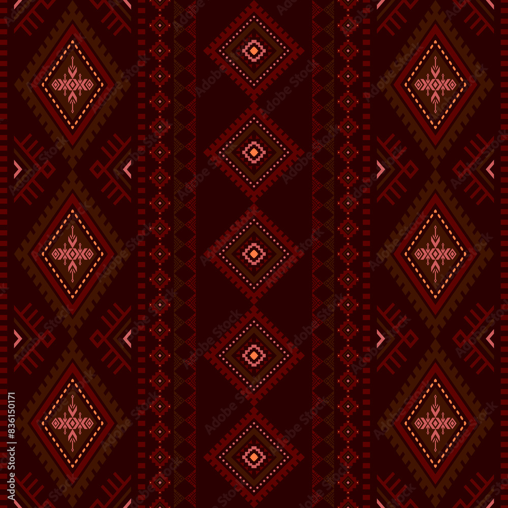 Navajo aztec southwest geometric seamless pattern fabric colorful design for textile printing Navajo aztec southwest geometric seamless pattern fabric colorful design for textile printing