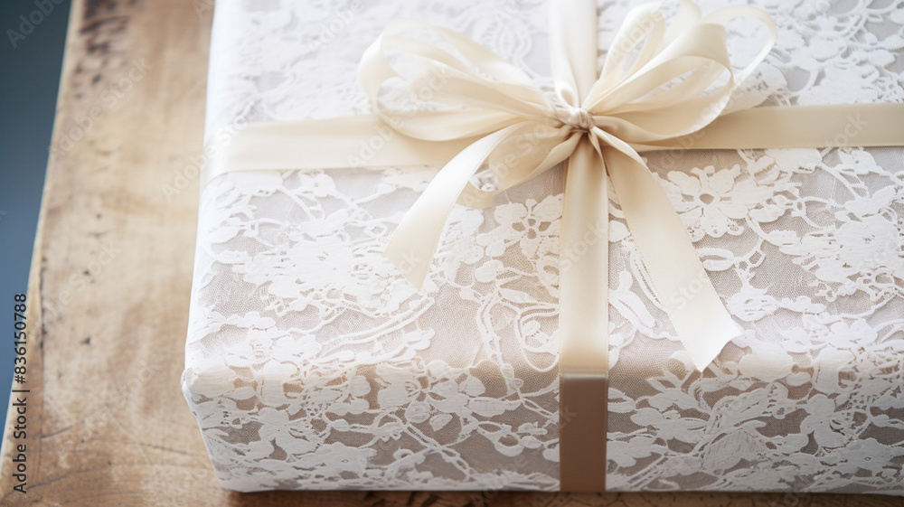 Christmas gift box wrapping idea for boxing day and winter holidays in the English countryside tradition Christmas gift box wrapping idea for boxing day and winter holidays in the English countryside tradition