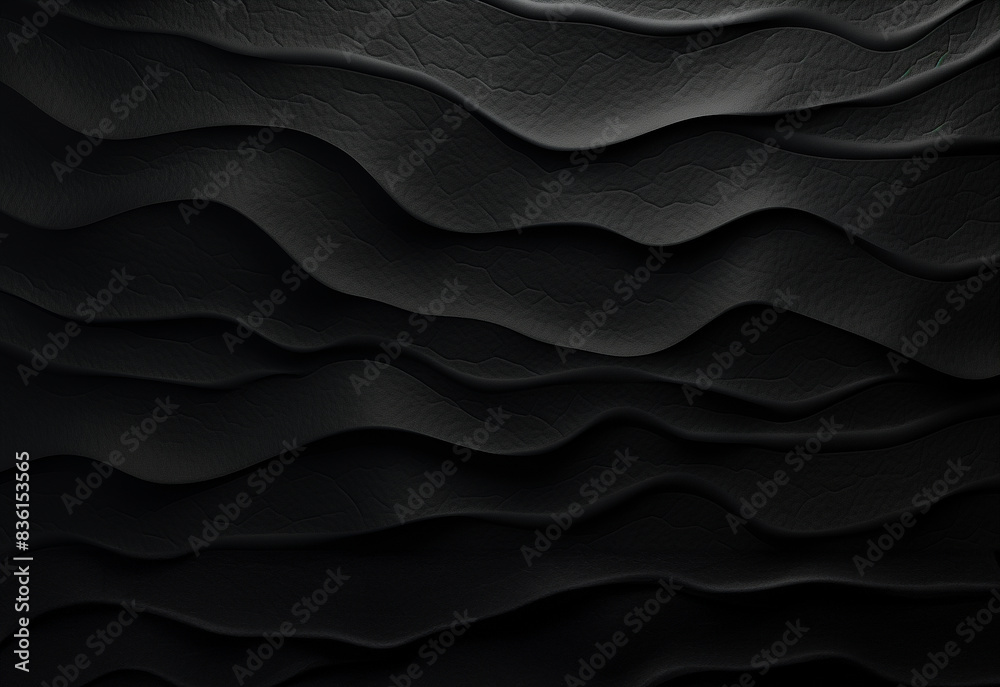 black background light and dark wave and curve shadow texture with luxury style, vintage wallpaper, classic style, GenerativeAI black background light and dark wave and curve shadow texture with luxury style, vintage wallpaper, classic style, GenerativeAI