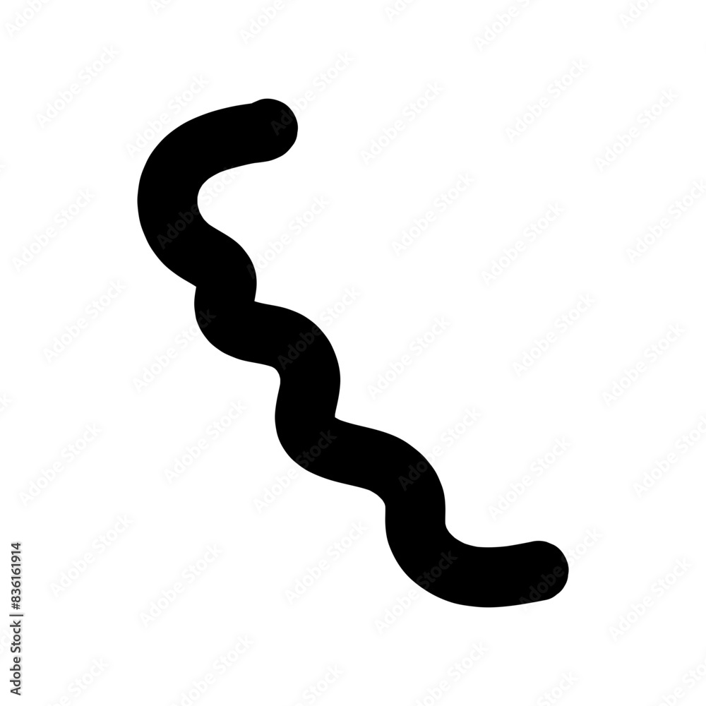 Curly bold lines brush strokes. Vector design resembling scribbled brush strokes. Hand-drawn curved lines of marker. Curly bold lines brush strokes. Vector design resembling scribbled brush strokes. Hand-drawn curved lines of marker.