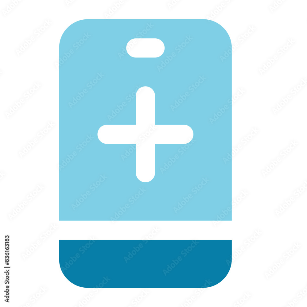 Fototapeta premium medical app. medical assistance icon for illustration