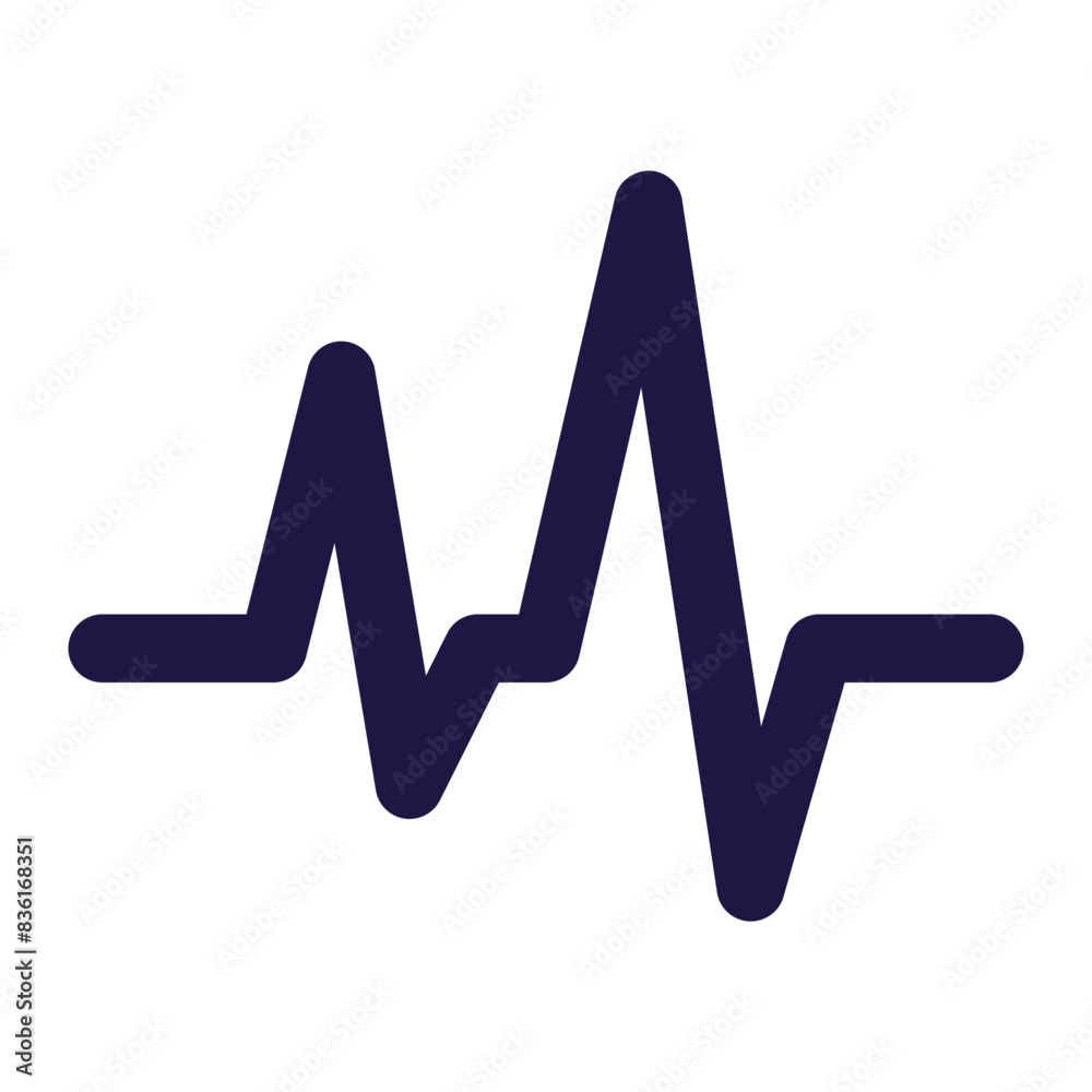 cardiogram icon for illustration cardiogram icon for illustration