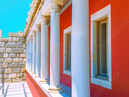 greek scandinavian architecture house