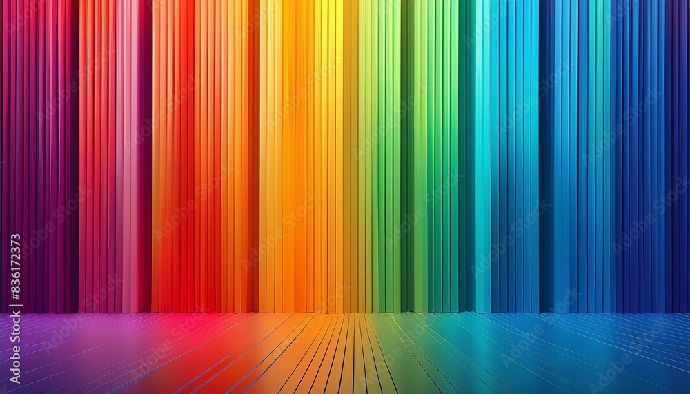 Rainbow colored background with vertical lines Rainbow colored background with vertical lines