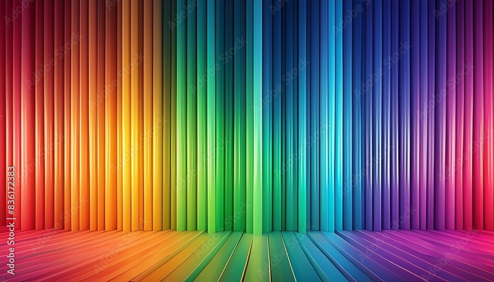 Rainbow colored background with vertical lines Rainbow colored background with vertical lines