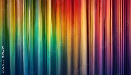 Rainbow colored background with vertical lines