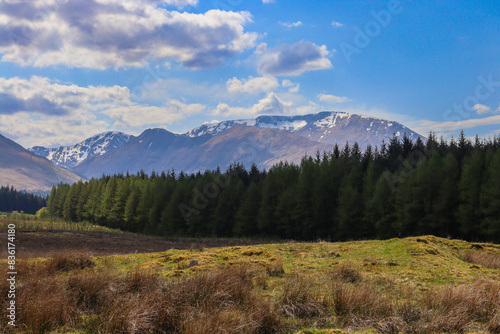 Scotland highlands Nevis range 