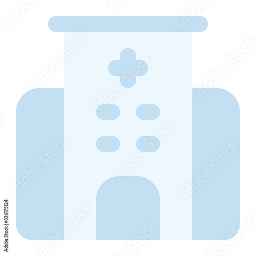 hospital icon for illustration