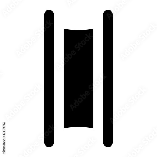 stretcher icon for illustration