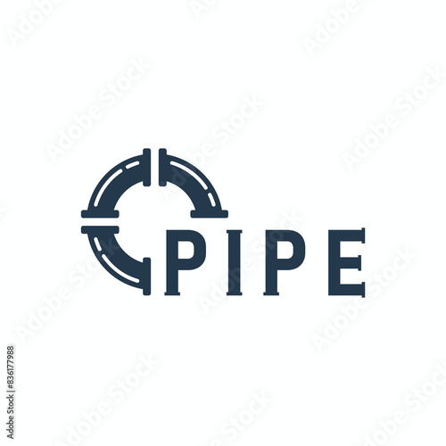 pipe logo template, pipe logo template