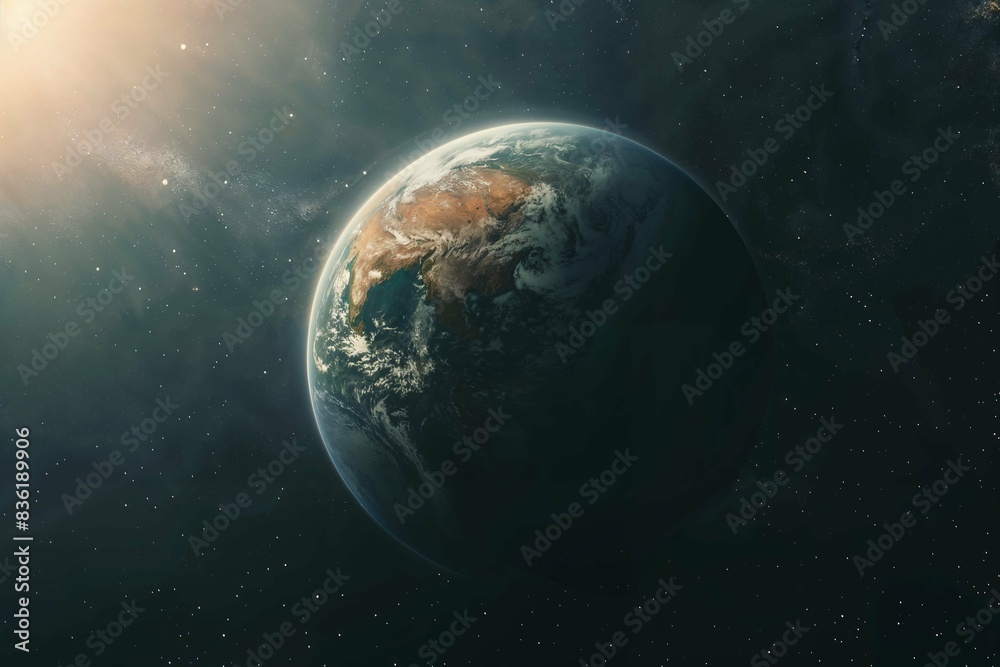 Obraz premium planet earth in space