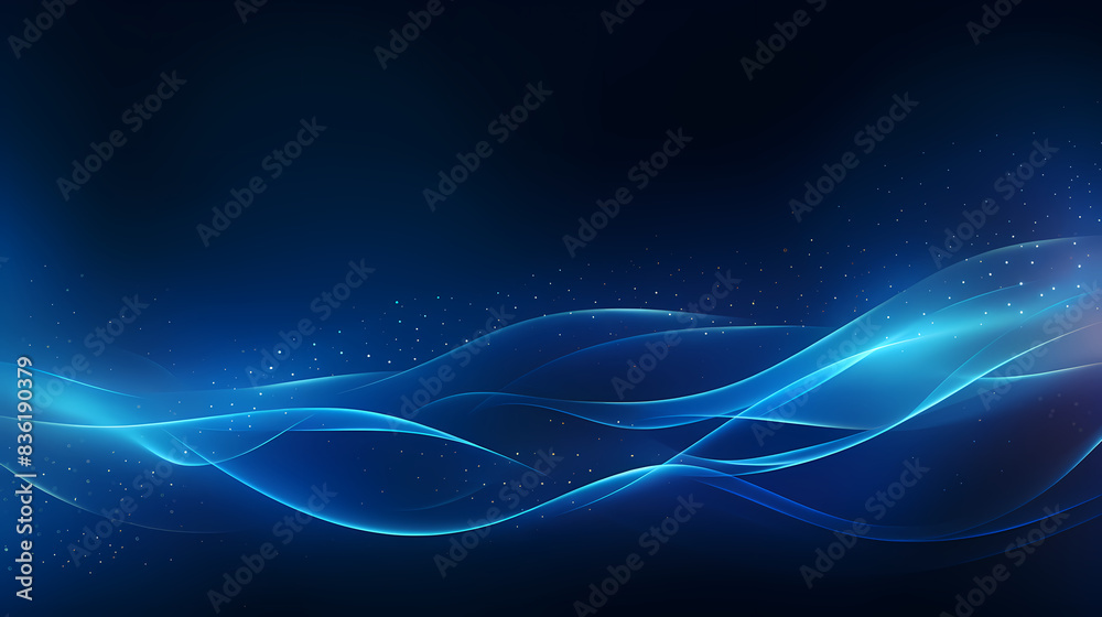Abstract blue waves Abstract blue waves