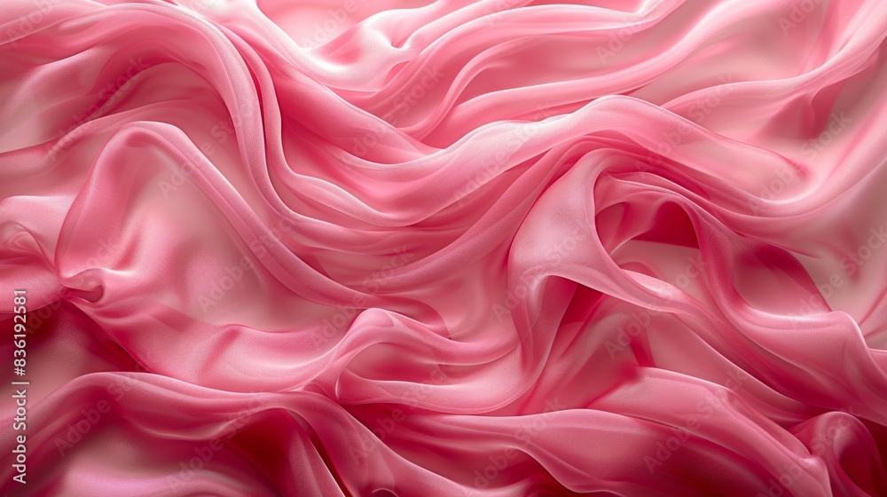 Obraz premium pink silk background