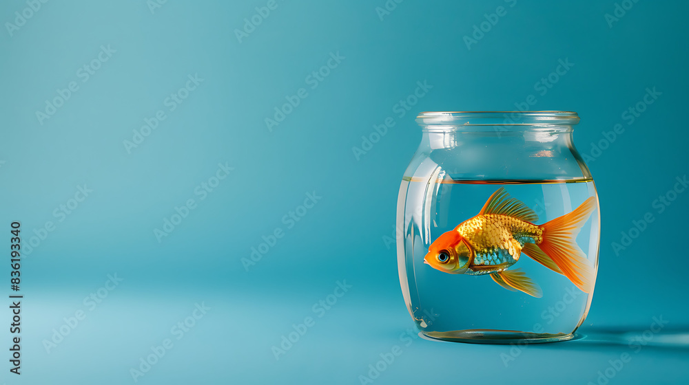 Goldfish, bright and beautiful colors of pets Goldfish, bright and beautiful colors of pets