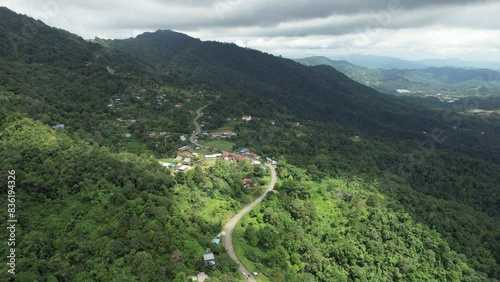 Kota Kinabalu, Malaysia – May 30 2024: The Kokol Hill photo