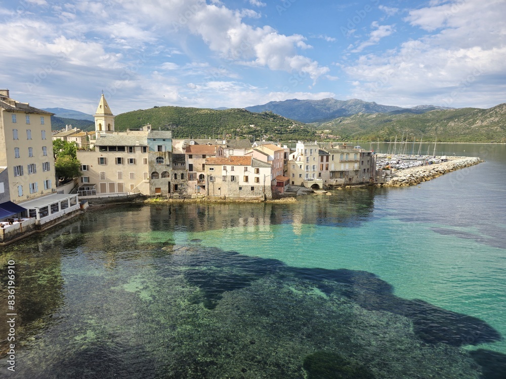 Naklejka premium Saint-Florent en Corse