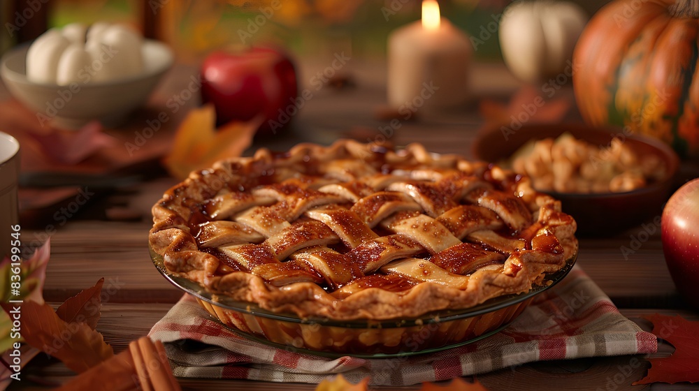 Naklejka premium Apple Pie