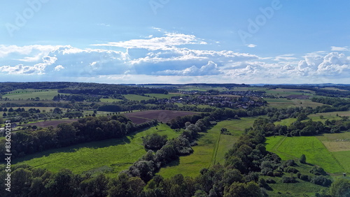 Landschaft bei Wied im Westerwald photo