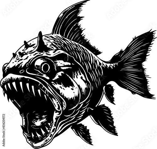Piranha Illustration