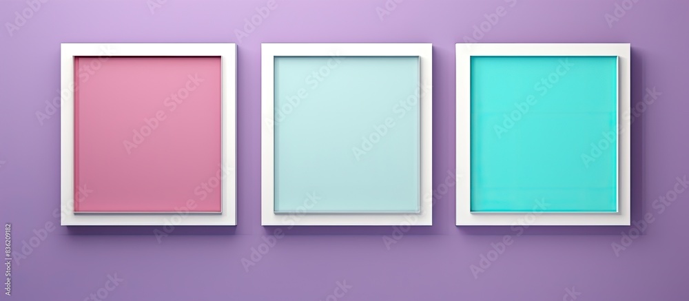 Four modern frames with vivid colors in high-resolution - perfect for a copy space image. Four modern frames with vivid colors in high-resolution - perfect for a copy space image.