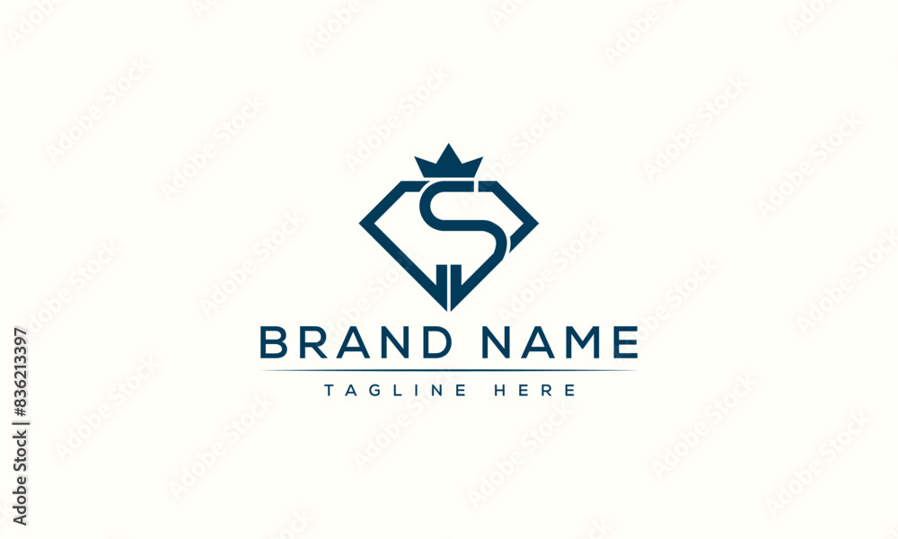 Logo design letter CS . Elegant modern. Vector template. Logo design letter CS . Elegant modern. Vector template.