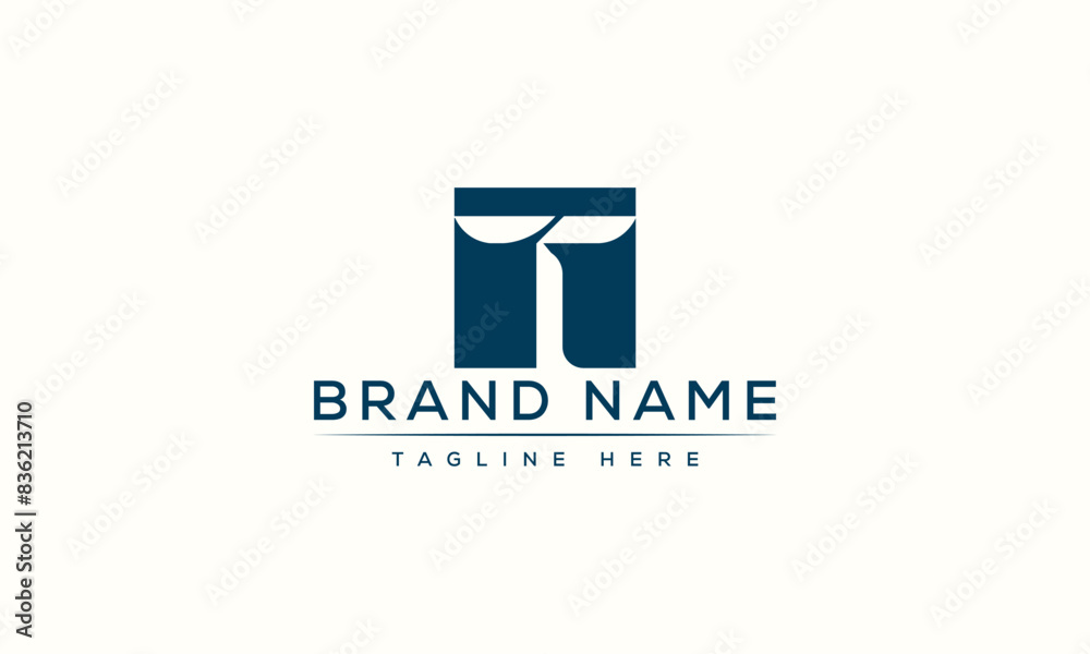 Logo design letter T . Elegant modern. Vector template. Logo design letter T . Elegant modern. Vector template.