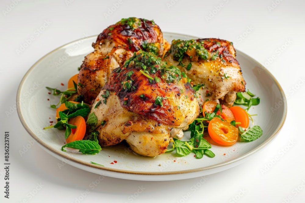 Sensational Roasted Chicken with Herb-Infused Chimichurri Sensational Roasted Chicken with Herb-Infused Chimichurri