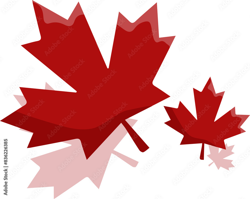 canadian maple leaf. Canada day card. Background with Canadian maple leaves. Canadian flag. canadian maple leaf. Canada day card. Background with Canadian maple leaves. Canadian flag.